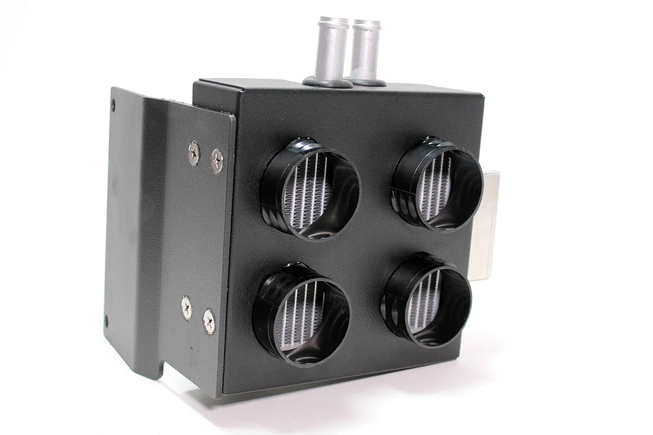 Inferno Cab Heaters Inferno Polaris RZR Turbo S Inferno Cab Heater Kit With Defrost - For Fitment With Glovebox Sub-woofer 2018 To 2020