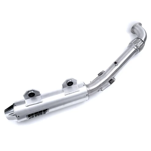 HMF Performance Series Big Core Turbo Back Exhaust - Can-Am Maverick X3 - GunMetal - Image 3