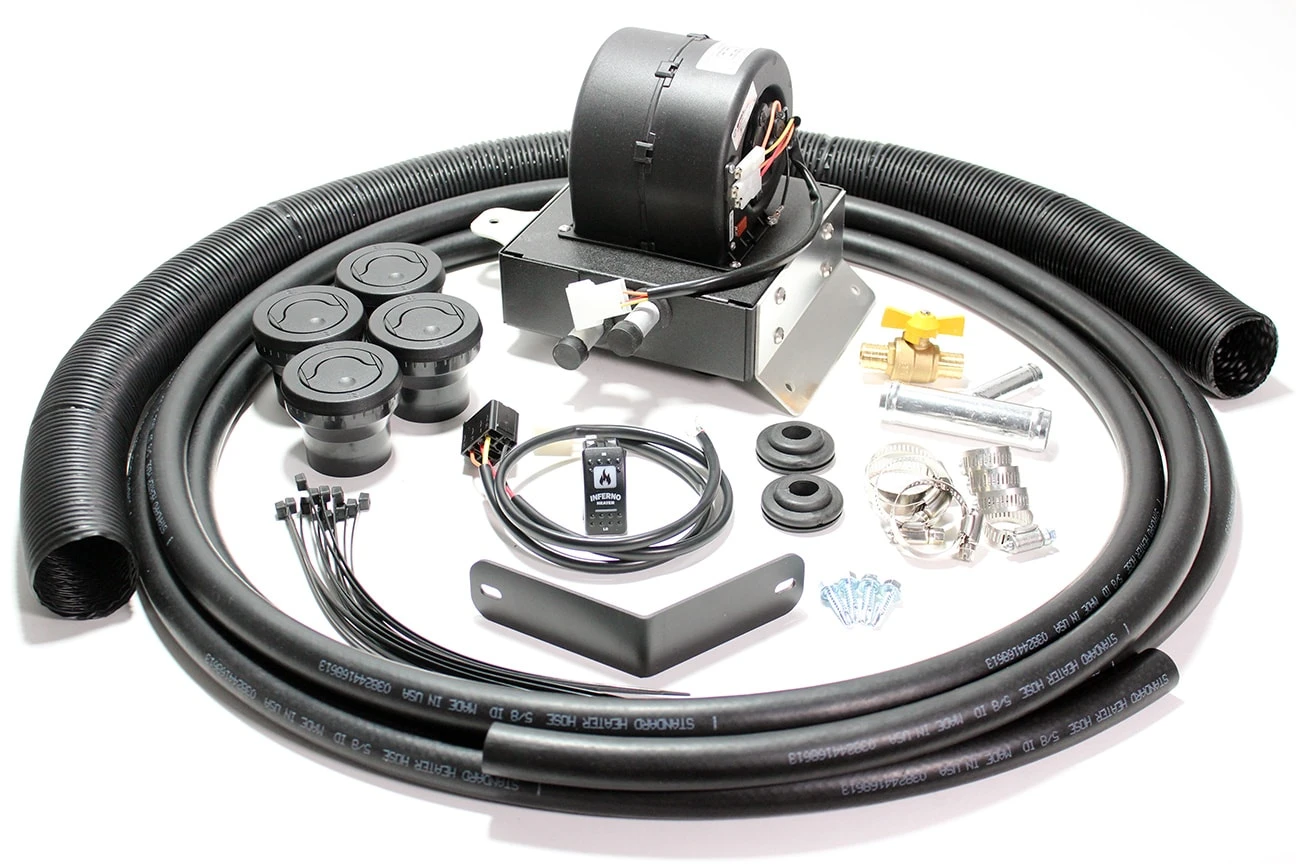 Inferno Cab Heaters Inferno Polaris RZR S 1000 Inferno Cab Heater Kit With Defrost 2019 To 2020 - Image 6