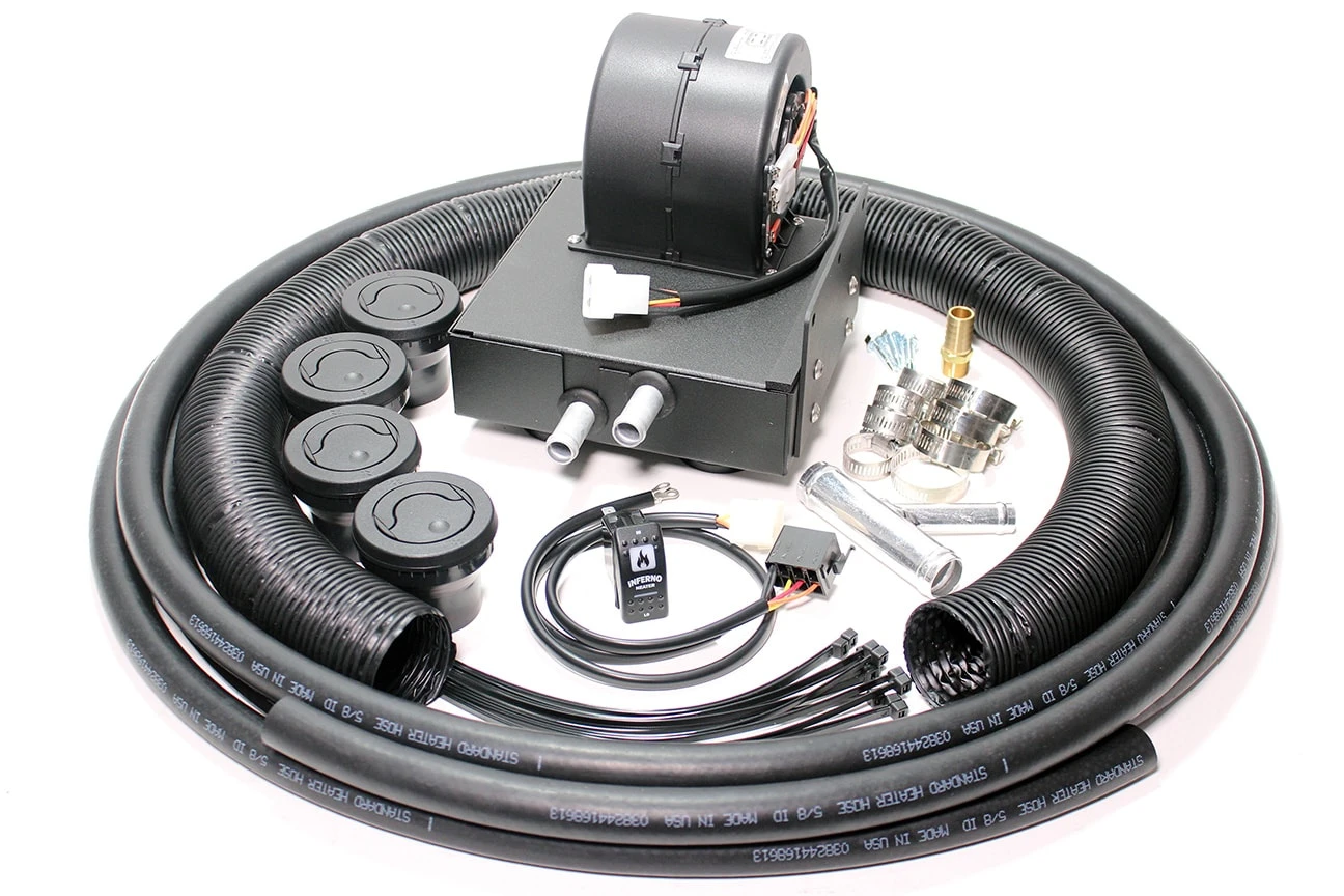 Inferno Cab Heaters Inferno Polaris Ranger 570 Mid Size Inferno Cab Heater Kit With Defrost 2014 To 2020 - Image 4