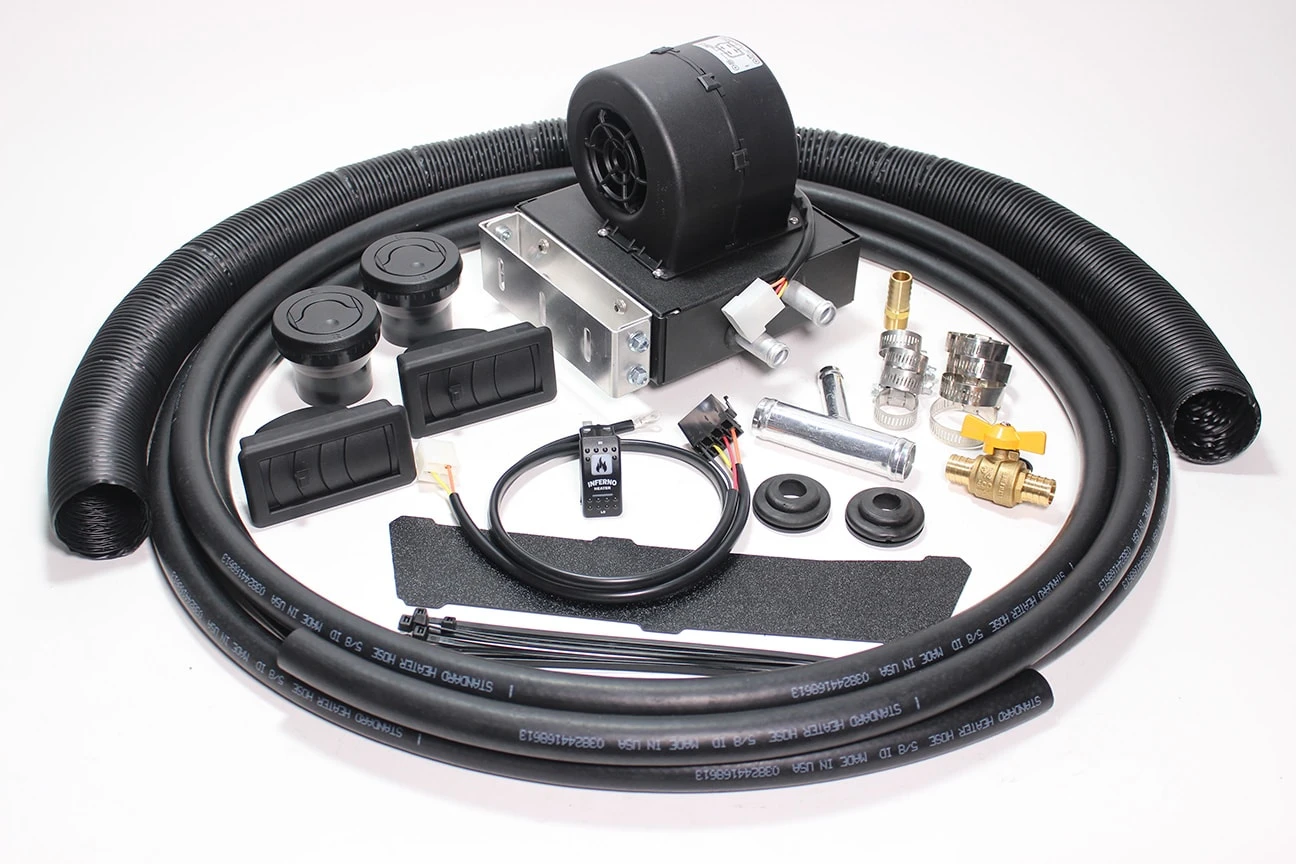 Inferno Cab Heaters Inferno Polaris Ranger 570 Full Size Inferno Cab Heater Kit With Defrost 2015 To 2016 - Image 4