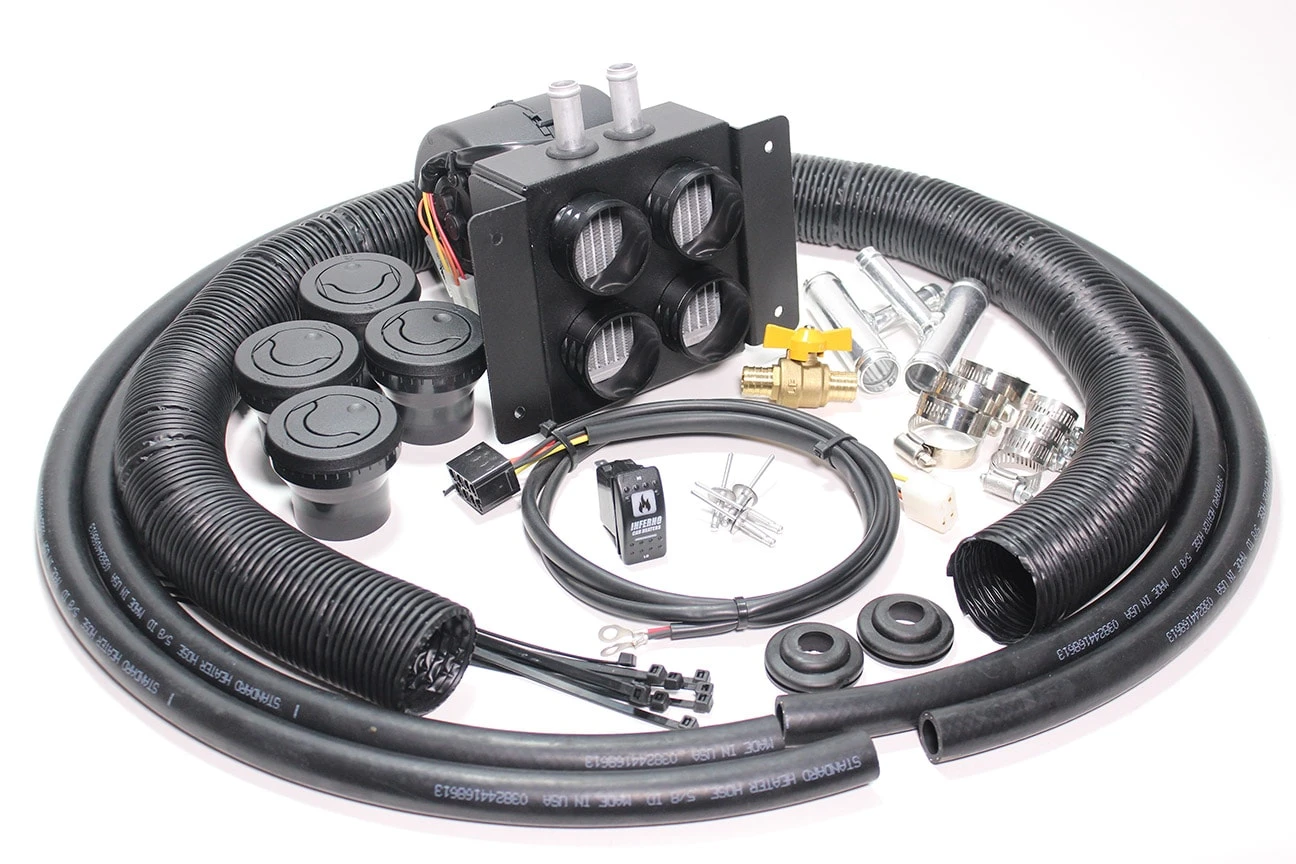Inferno Cab Heaters Inferno Can-Am Maverick Inferno Cab Heater Kit With Defrost 2013 To 2018 - Image 4