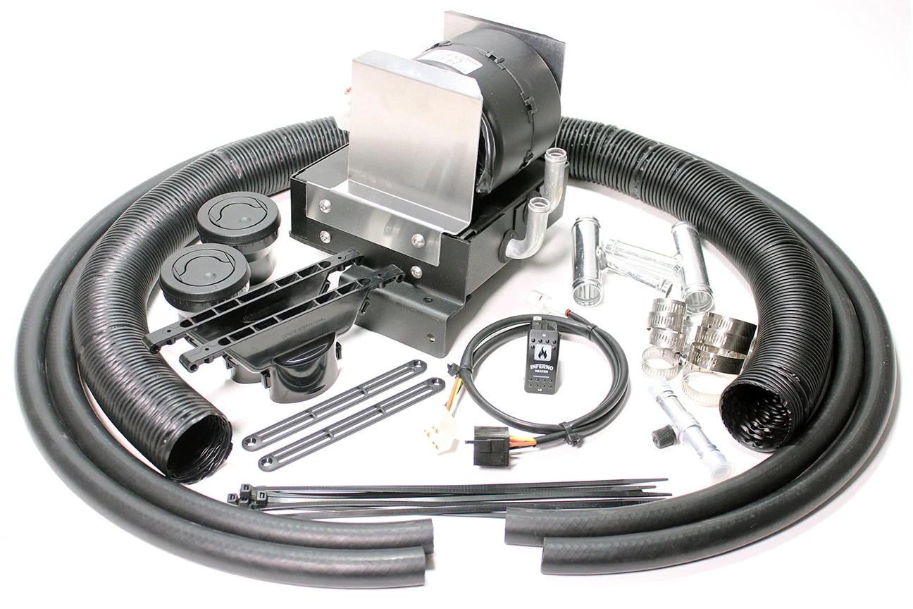 Inferno Cab Heaters Inferno Yamaha Wolverine X4 Inferno Cab Heater Kit With Defrost 2018 To 2020 - Image 7