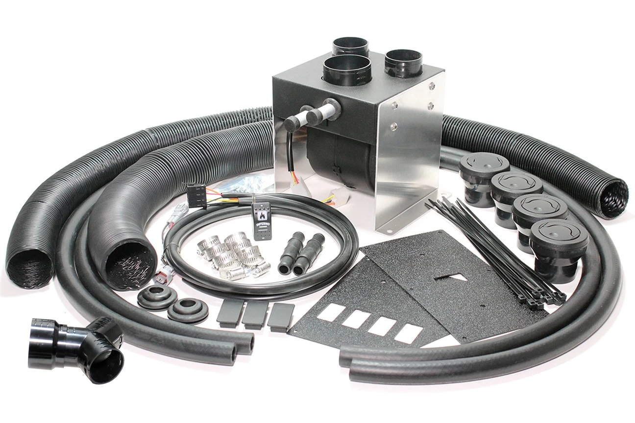 Inferno Cab Heaters Inferno Honda Pioneer 1000 Inferno Cab Heater Kit With Defrost 2016+ - Image 4