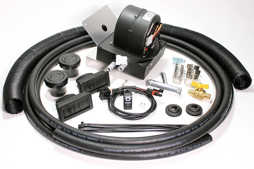 Inferno Cab Heaters Inferno Polaris General 1000 Inferno Cab Heater Kit With Defrost (2016 - Current) - Image 4