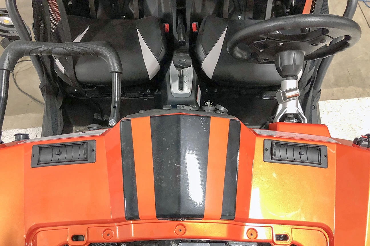 Inferno Cab Heaters Inferno CF Moto Z-Force 1000 Inferno Cab Heater Kit With Defrost 2014 To 2020 - Image 5