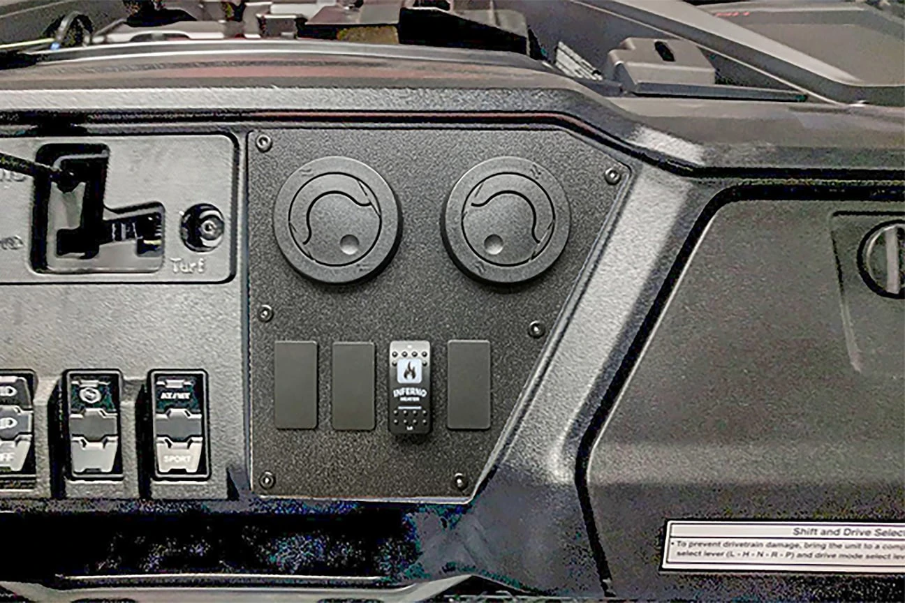Inferno Cab Heaters Inferno Honda Pioneer 1000 Inferno Cab Heater Kit With Defrost 2016+ - Image 6