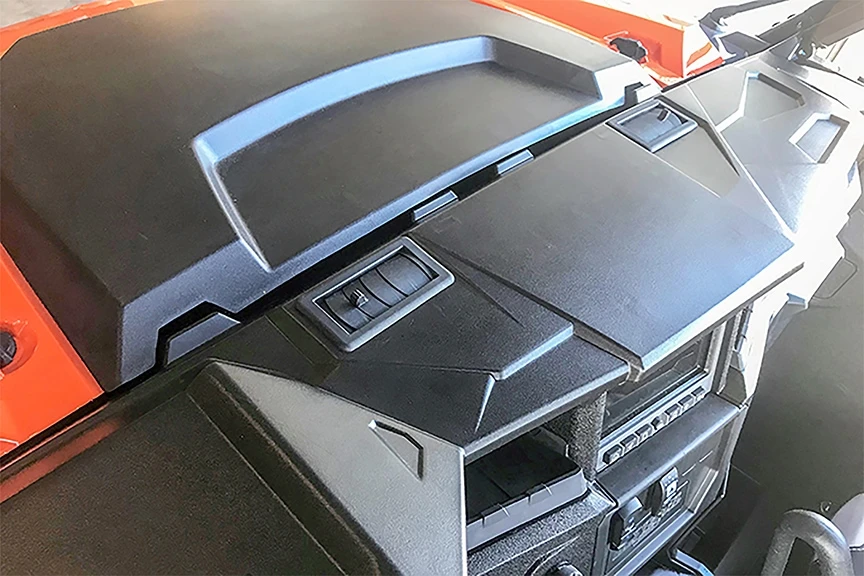 Inferno Cab Heaters Inferno Polaris General 1000 Inferno Cab Heater Kit With Defrost (2016 - Current) - Image 6