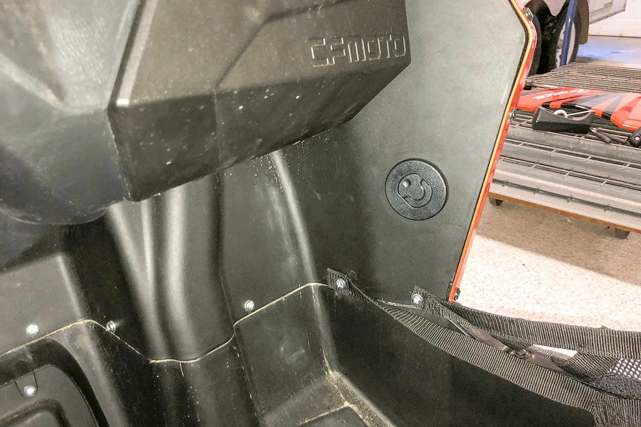 Inferno Cab Heaters Inferno CF Moto Z-Force 1000 Inferno Cab Heater Kit With Defrost 2014 To 2020 - Image 8