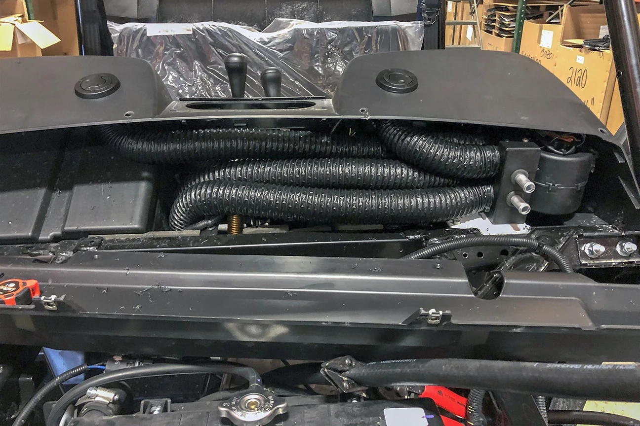 Inferno Cab Heaters Inferno John Deere Gator RSX 850 860 Inferno Cab Heater Kit With Defrost 2016 To 2020 - Image 2