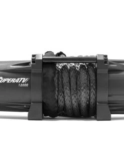 SuperATV 12,000 LB Winch W/ Wireless Remote & Synthetic Rope