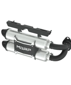 MBRP Stacked Dual Slip-on Muffler 2015-17 Polaris RZR XP 1000 - Performance Series