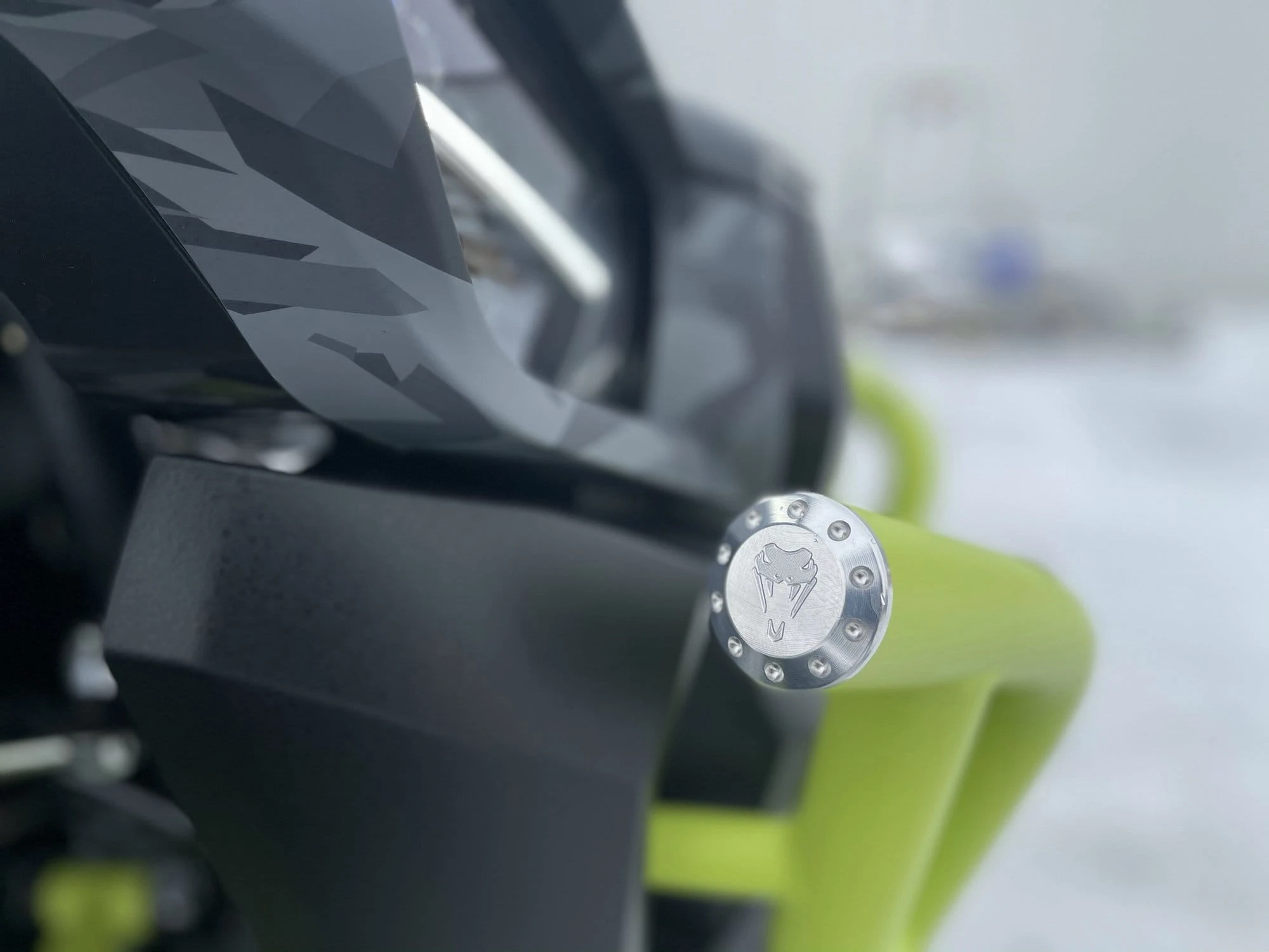 Viper Machine Kawasaki KRX 1000 BIllet Frame Tube Plugs - Image 7