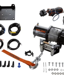 Kolpin Winch Kit - 2500 LB - Steel Cable