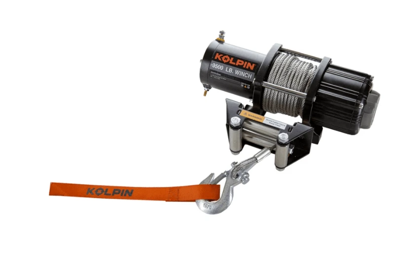 Kolpin Winch Kit - 3500 LB - Steel Cable