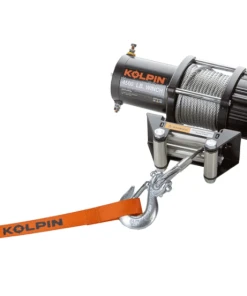 Kolpin Winch Kit - 4500 LB - Steel Cable