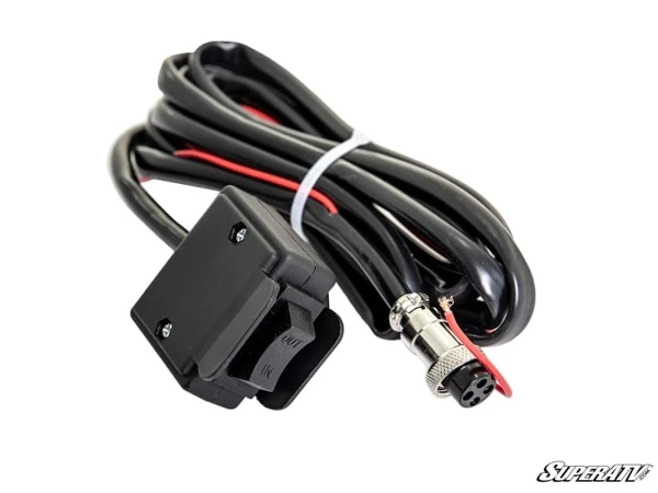 SuperATV 2500 LB. UTV/ATV Winch (With Wireless Remote & Synthetic Rope) - Image 11