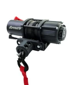 SuperATV 2500 LB. UTV/ATV Winch (With Wireless Remote & Synthetic Rope)