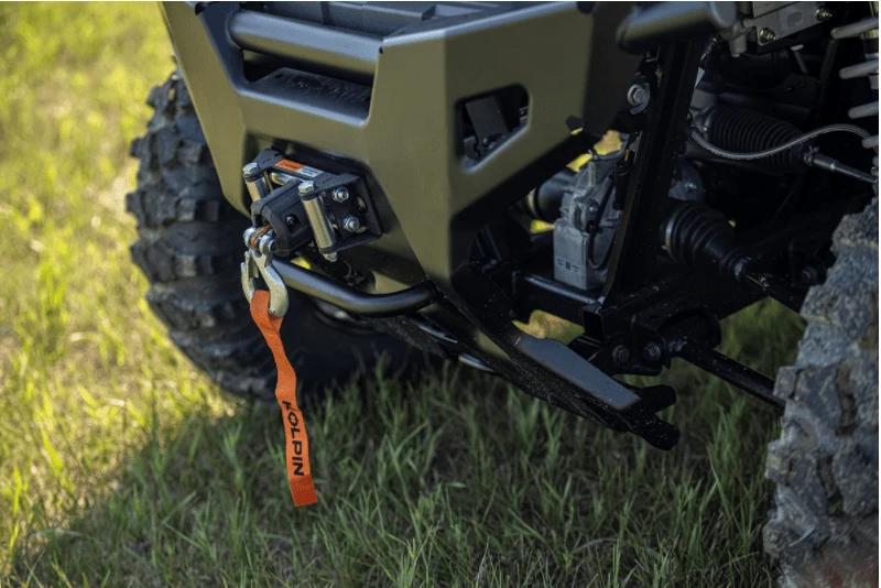Kolpin Polaris Ranger 570 Quick Mount Winch 3500 LB Synthetic Rope - Image 4