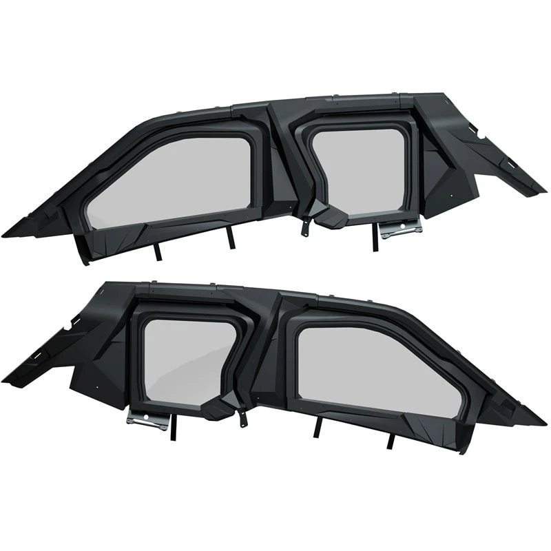 Polaris Pro XP 4-Seat Canvas Upper Half Doors - Image 2