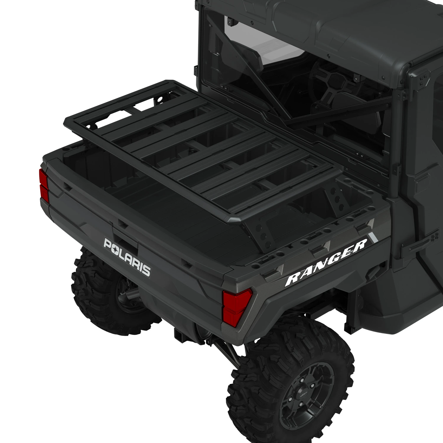Polaris Ranger RHINO-RACKĀ® Rear Bed & 3-Seat Roof Rack - Image 4