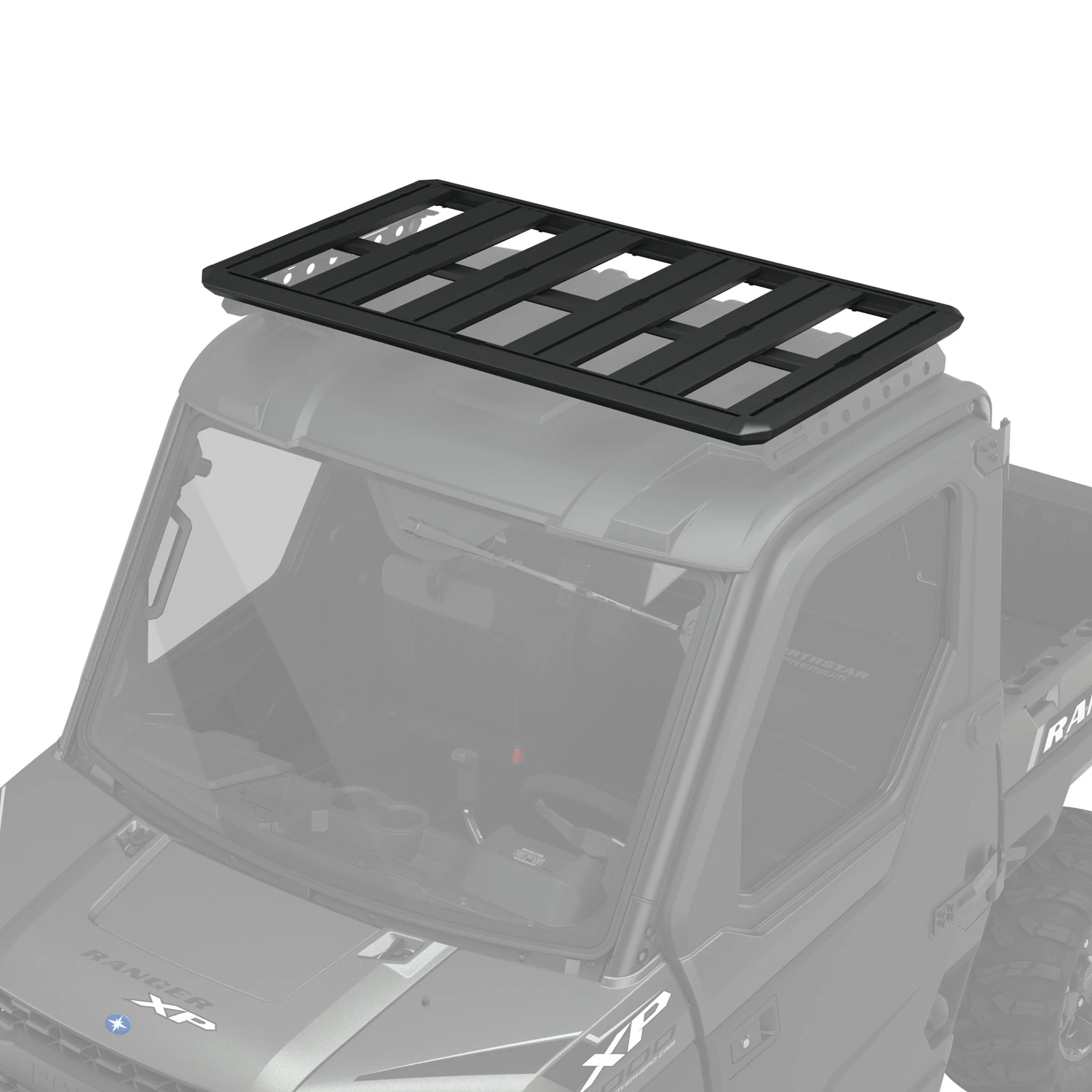 Polaris Ranger RHINO-RACKĀ® Rear Bed & 3-Seat Roof Rack - Image 6