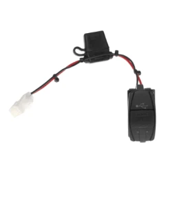 XTC Power Products XTC Can-Am Maverick X3 Plug And Play Dual USB Power Port 5V 4.2A W/Amber LED, USB Cover &amp; Harness