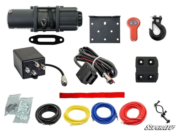 SuperATV 6000 LB Winch W/ Wireless Remote & Synthetic Rope - Image 9