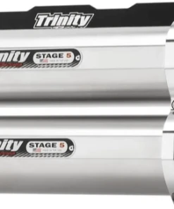 Trinity Racing Polaris RZR RS1 Brushed Aluminum Dual Full System Exhaust