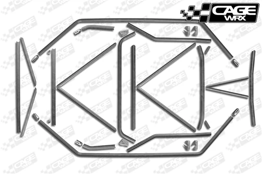 CageWRX Baja Spec Cage Kit - RZR XP4 1000 / XP4 Turbo S - Image 5