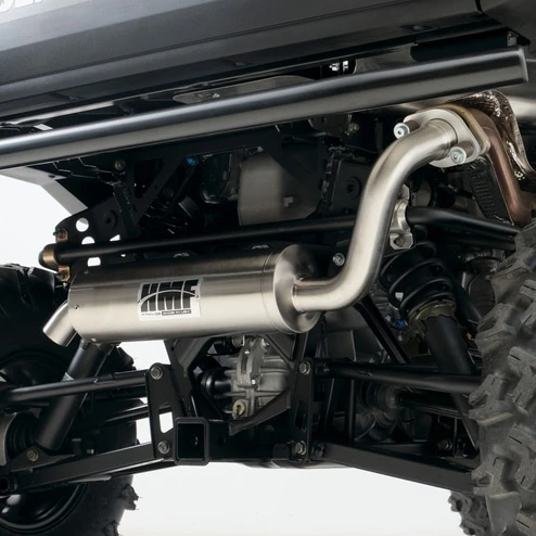 HMF Titan Quiet Series Slip On Stainless Steel Exhaust - Polaris Ranger 1000 - Image 4