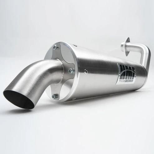 HMF Titan Quiet Series Slip On Stainless Steel Exhaust - Polaris Ranger 1000 - Image 3