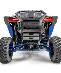 HMF Titan Quiet Series Dual Full Exhaust Polaris Pro XP - GunMetal