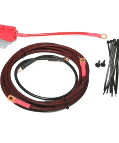 XTC Power Products XTC RZR XP Power Cable From Battery To OEM Busbar - 4 Seat With Circuit Breaker