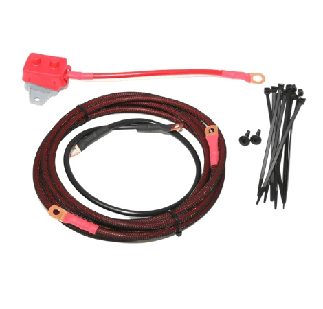 XTC Power Products XTC RZR XP Power Cable From Battery To OEM Busbar - 4 Seat With Circuit Breaker