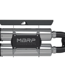 MBRP Stacked Dual Slip-on Performance Series Polaris RZR XP Turbo / Turbo S 2016-2021
