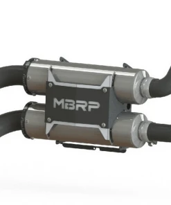 MBRP Stacked Dual Slip-on Performance Series Polaris RZR 900 All Models 2016-2022