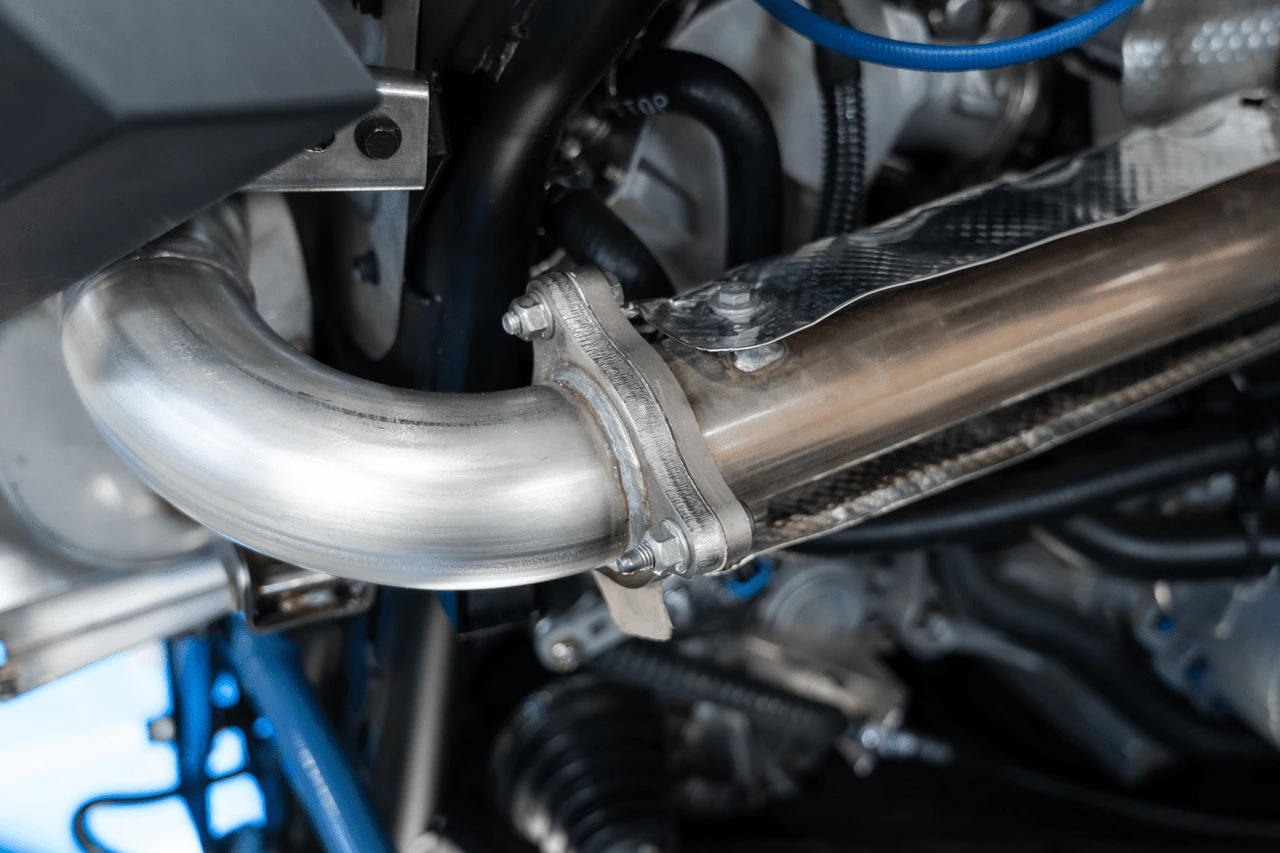 MBRP 2.5" Slip-on, Active Exhaust, Dual Out 2020-2022 Polaris RZR PRO XP - Image 3