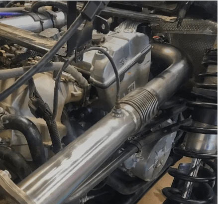 Aftermarket Assassins RZR XP Turbo, Turbo S, Pro XP, Turbo R Head Pipe - Image 2