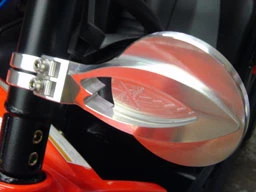 Axia Alloys 4.0" Round Full Billet Convex Side Mirror - Image 3