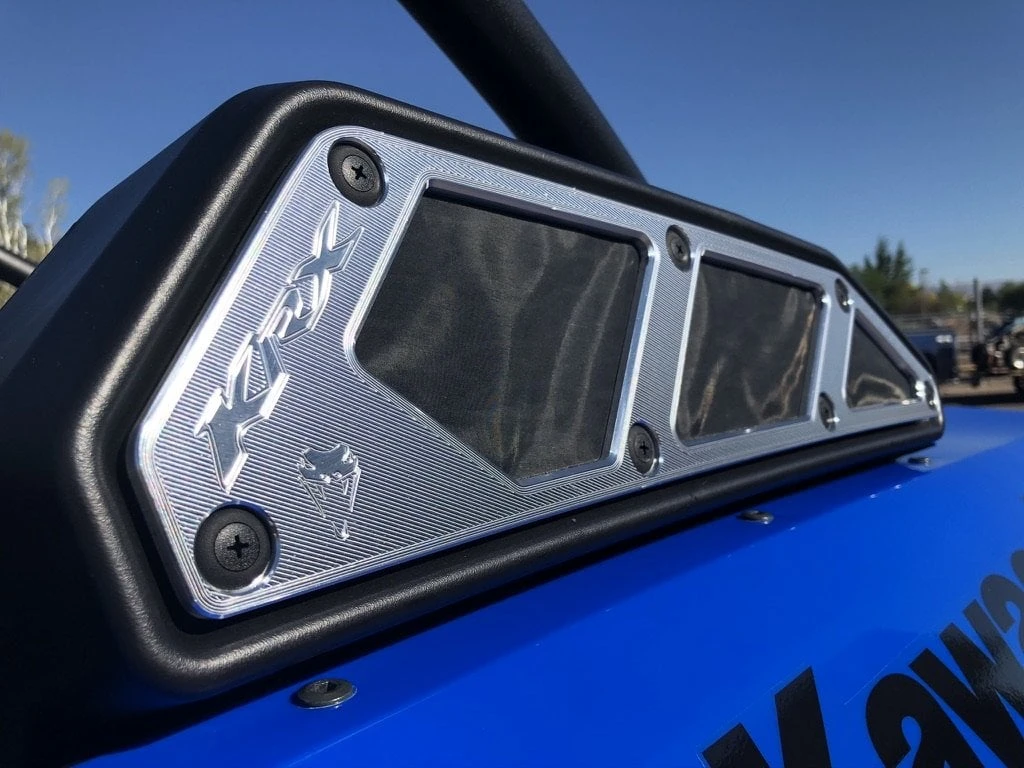 Viper Machine Kawasaki KRX 1000 Billet FrogSkin Intake Covers - Image 7