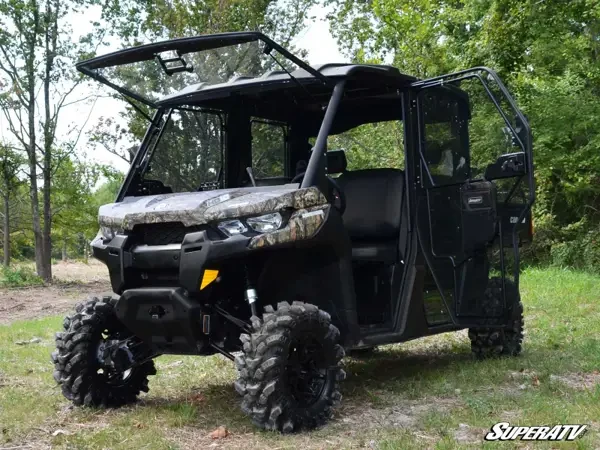 SuperATV Can-Am Defender Max Full Cab Enclosure Doors - Image 7