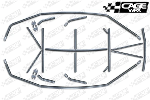 CageWRX Super Shorty Cage Kit - Polaris RZR Pro XP4 - Image 5