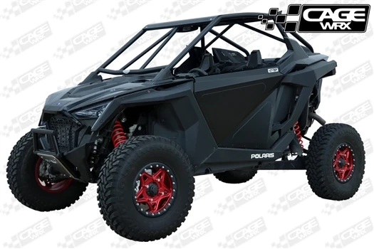 CageWRX Aluminum Doors - RZR 2 Seat Pro XP / Pro R / Turbo R - Image 2