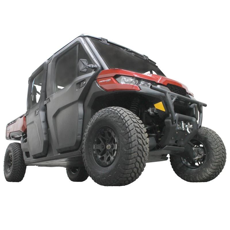 Factory UTV Can-Am Defender Max Three Eighths UHMW Rock Sliders - Image 2