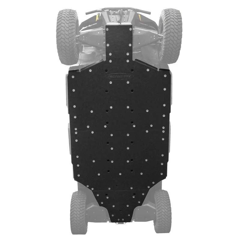 Factory UTV Can-Am Defender Max Three Eighths UHMW Skid Plate - Image 3