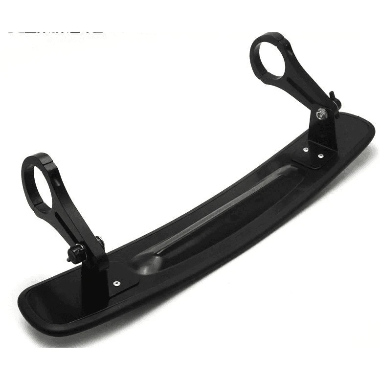 WD Electronics 17" Aluminum Rear View Mirror With Mounting Brackets - Image 2