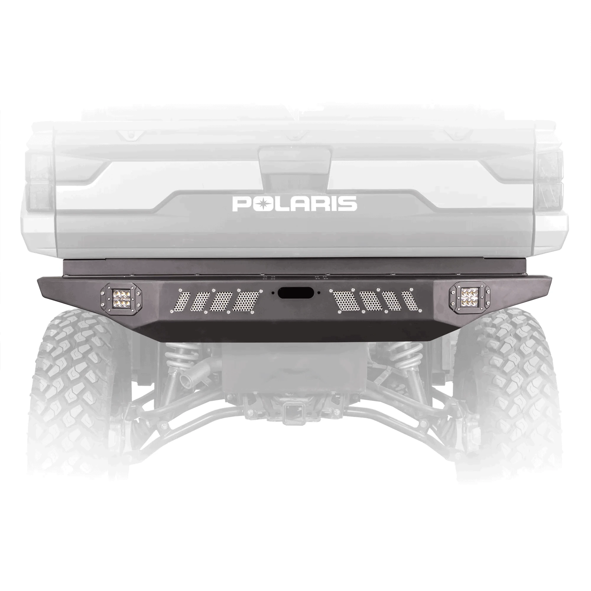 DRT Motorsports DRT Polaris Ranger XP1000 Rear Winch Bumper - Image 2