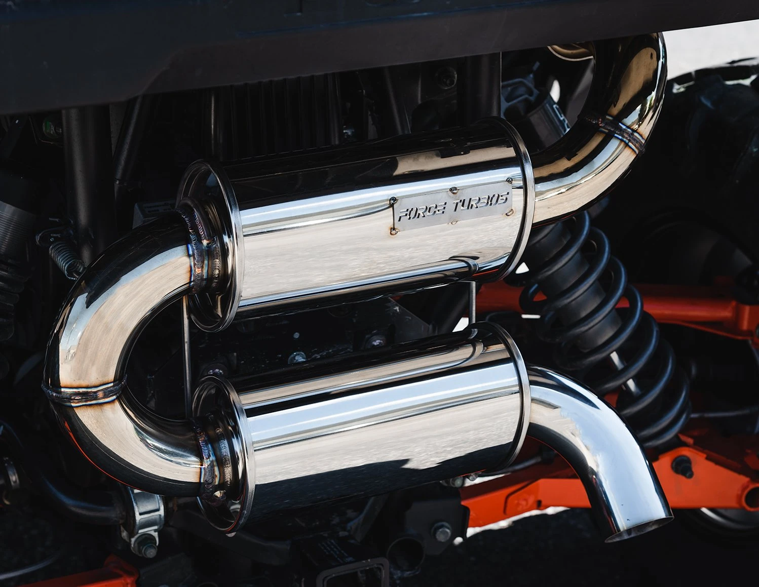 Force Turbos Polaris General Untamed Exhaust - Image 2