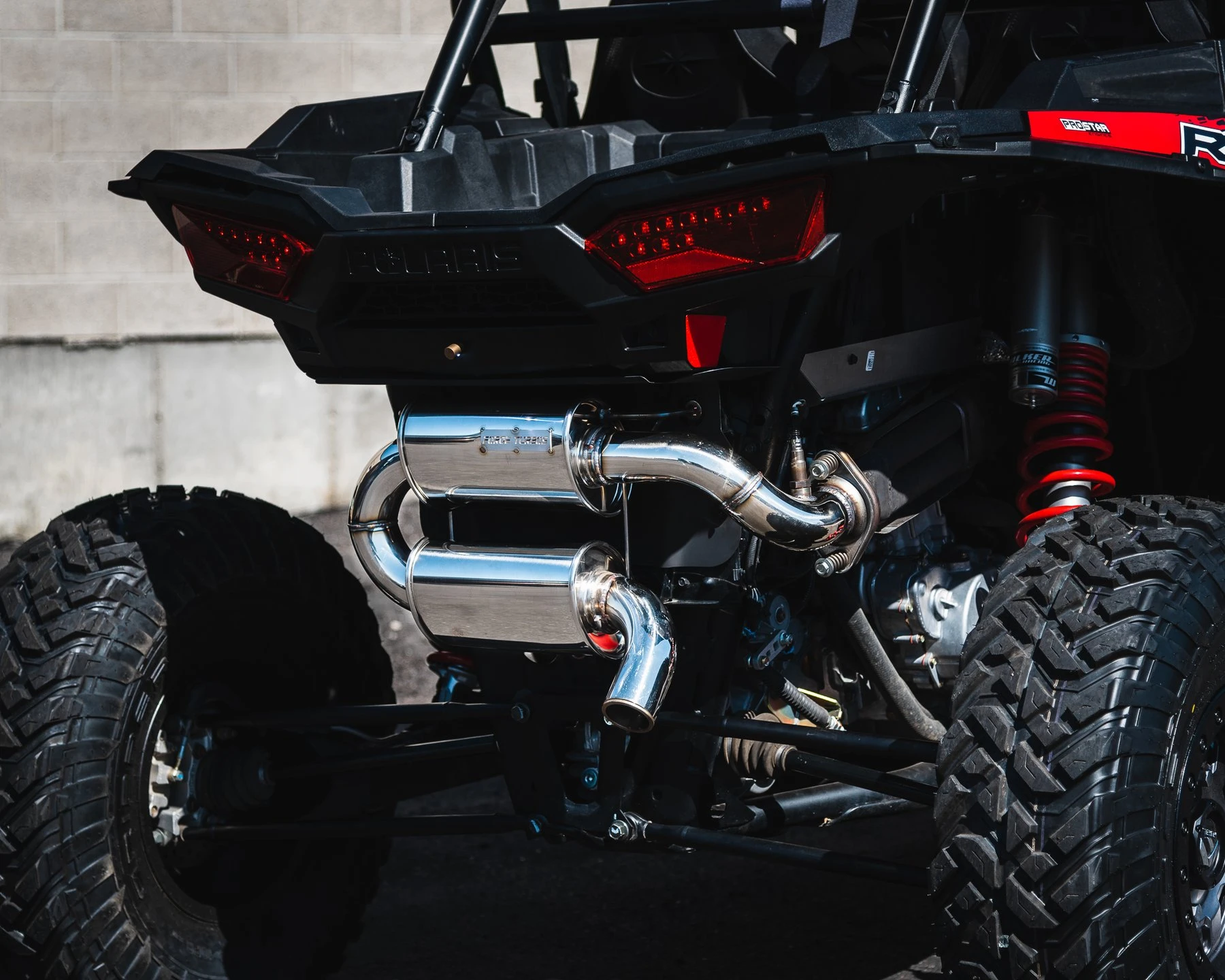 Force Turbos Polaris RZR Trail Exhaust - Image 3